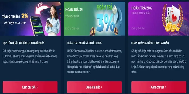 Banner khuyến mãi thưởng nạp lại hàng ngày/tuần tại cat368 win để người chơi có thêm vốn cược thể thao